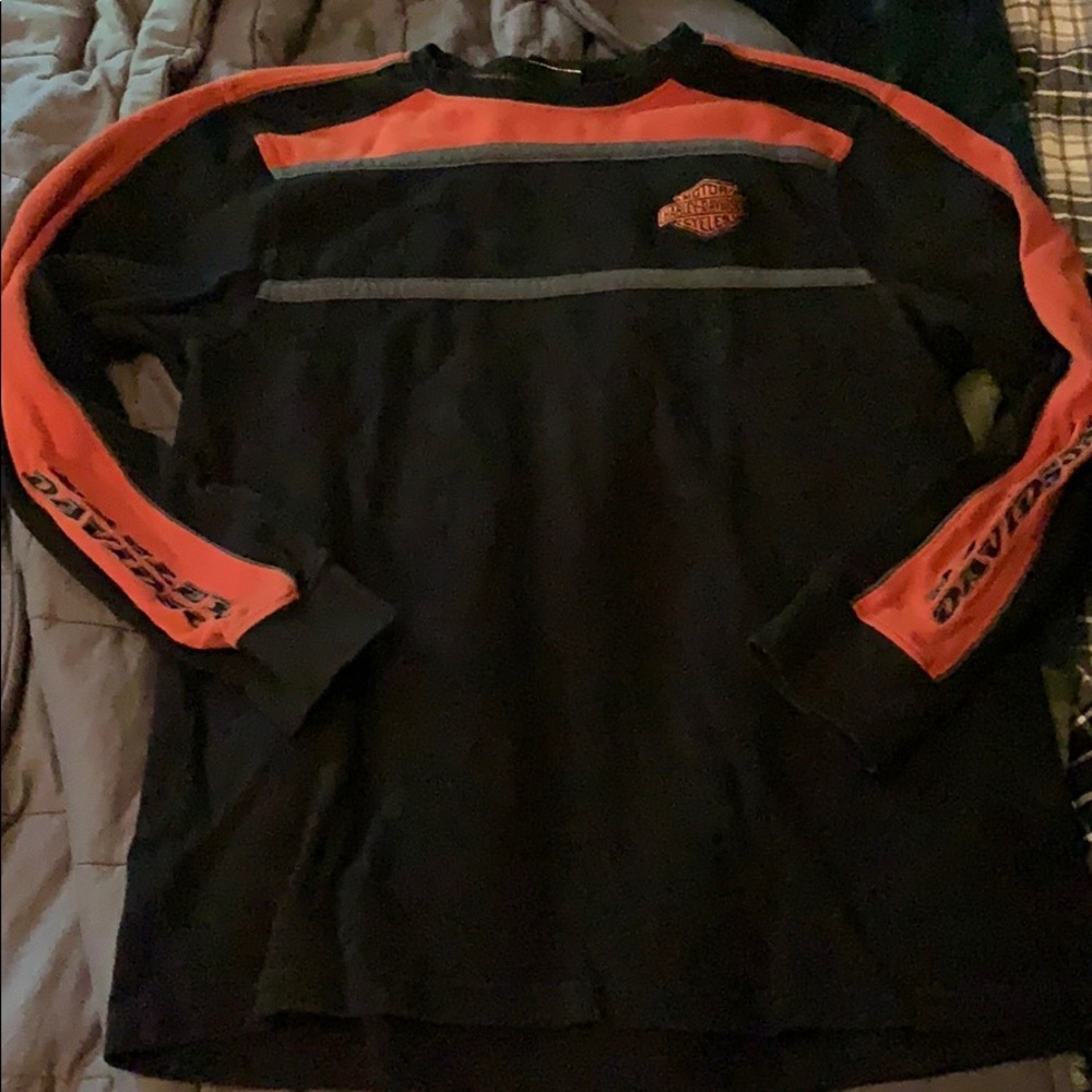L Harley Davidson shirt